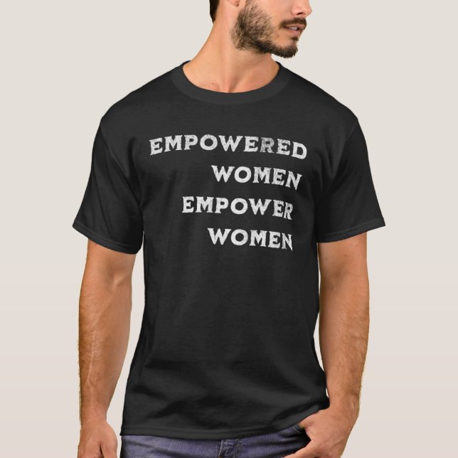 Camiseta Empoderamiento de la mujer Chica poder feminista (Anverso)