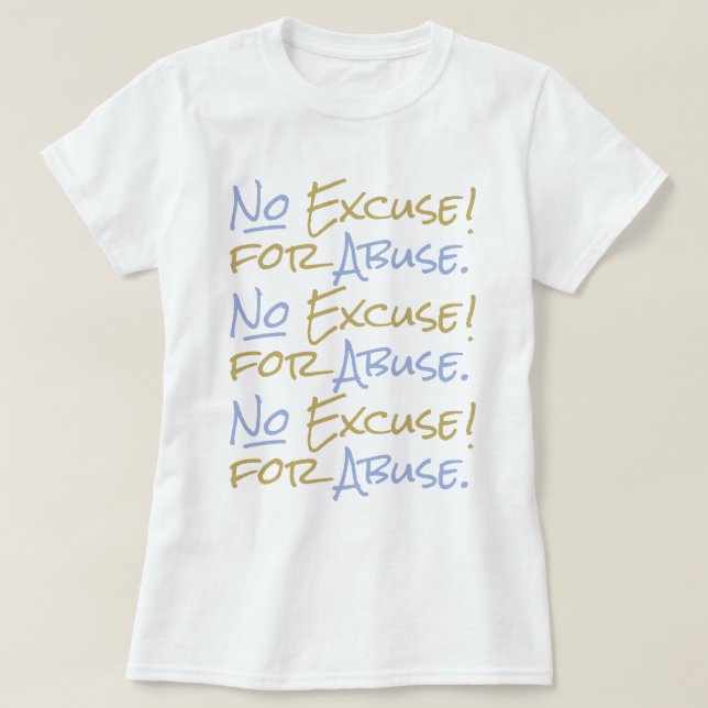 Camiseta Empoderamiento de Supervivientes sin Excusas para  (Diseño del anverso)