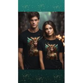 Camiseta Empoderamiento dorado: la diosa de Norse Viking Fr