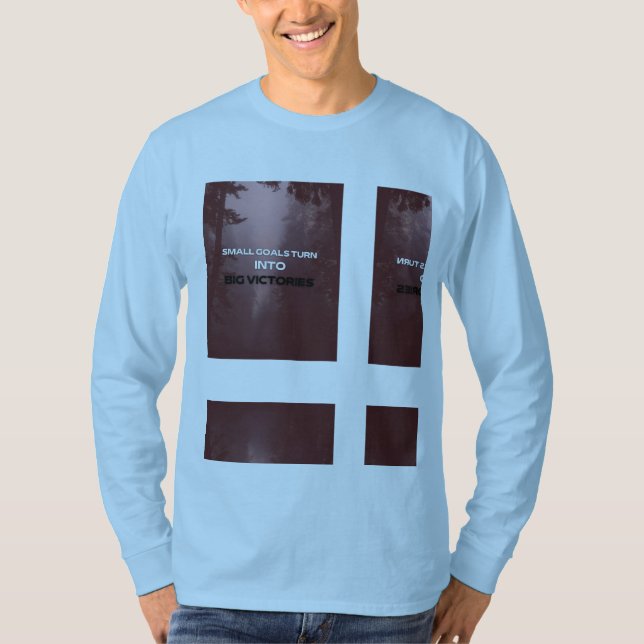 Camiseta "Empoderamiento e inspiración: Cita motivacional e (Anverso)