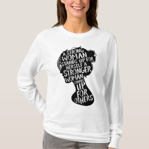 Camiseta Empoderamiento feminista Derechos de la mujer Just