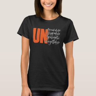 Camiseta Empoderamiento Motivacional de Mujeres Irrompibles