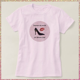 Camiseta Empoderamiento para que las mujeres lideren camise