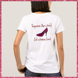 Camiseta Empoderamiento para que las mujeres lideren camise