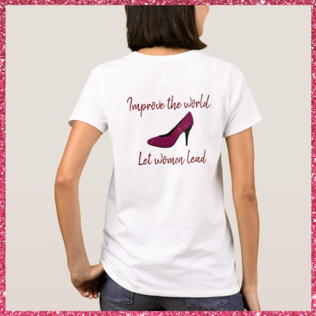 Camiseta Empoderamiento para que las mujeres lideren camise (Subido por el creador)