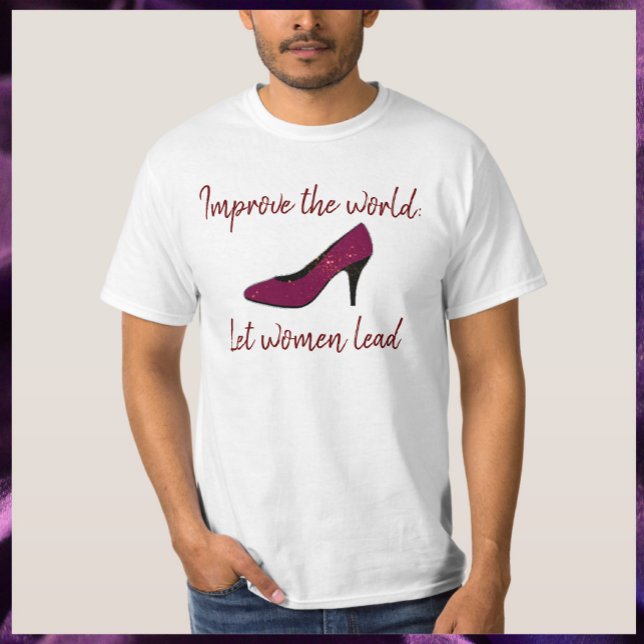 Camiseta Empoderamiento para que las mujeres lideren camise (Subido por el creador)