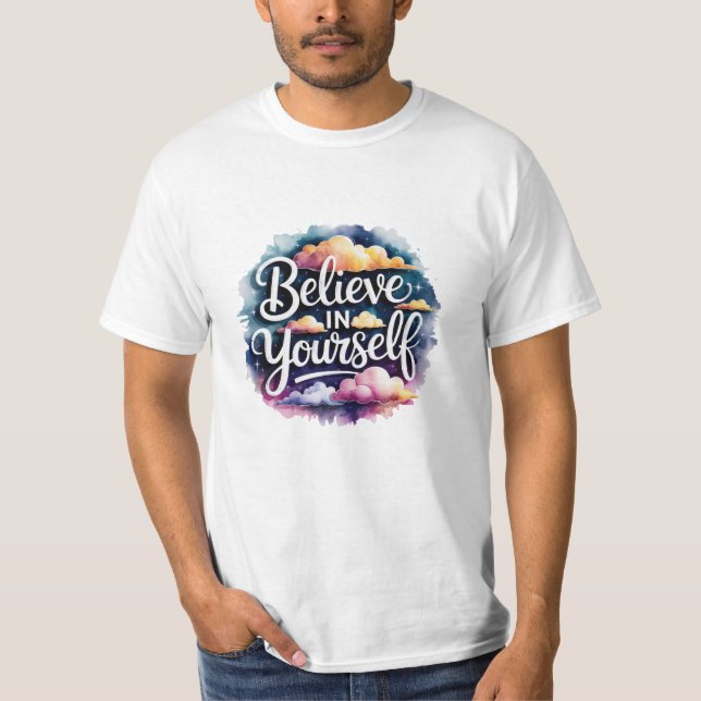 Camiseta Empoderamiento y gráficos motivacionales positivos (Anverso)