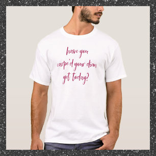 Camiseta Empoderamiento y Inspirador Diem de Carpe