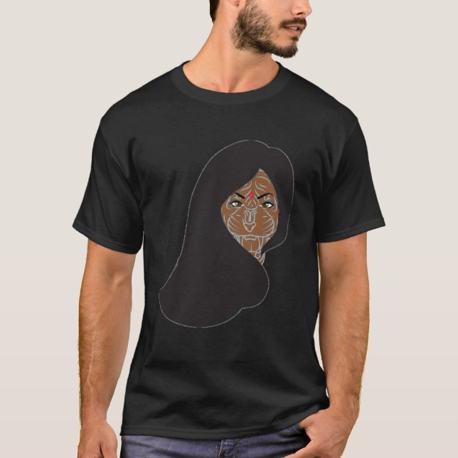 Camiseta Empoderan mujeres de estilo bollywood de la chica  (Anverso)