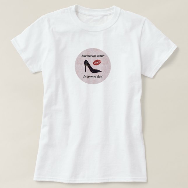 Camiseta Empoderar a las mujeres para que lideren (Diseño del anverso)