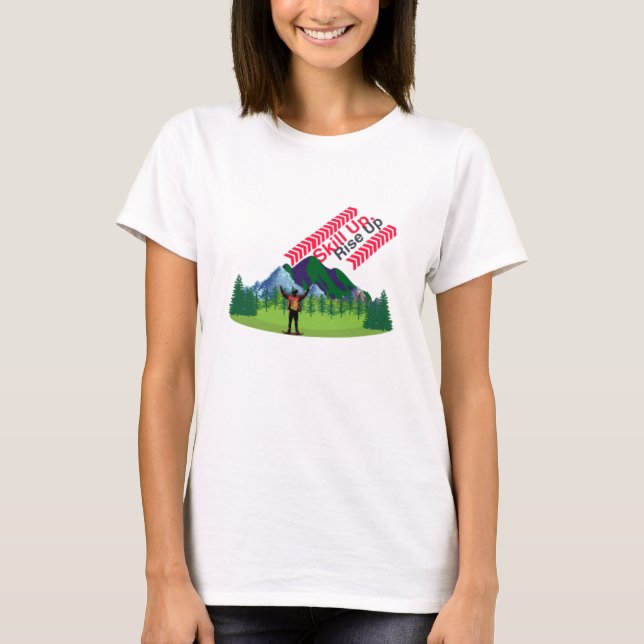 Camiseta Empoderar su ambición (Anverso)