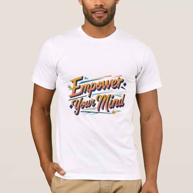 Camiseta Empoderar su mente (Anverso)