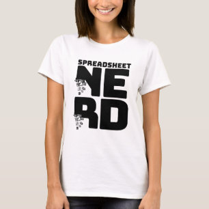 Camiseta Empollón de la hoja de balance