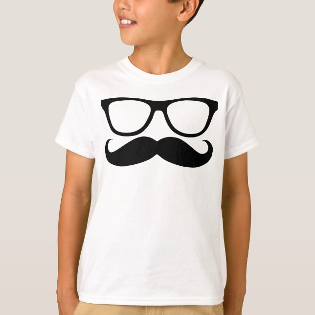 Camiseta Empollón del bigote (Anverso)
