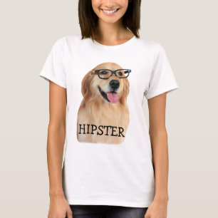 Camiseta Empollón del inconformista del golden retriever