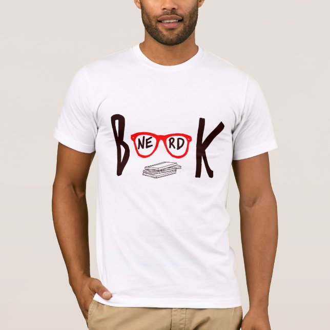 Camiseta Empollón del libro (Anverso)