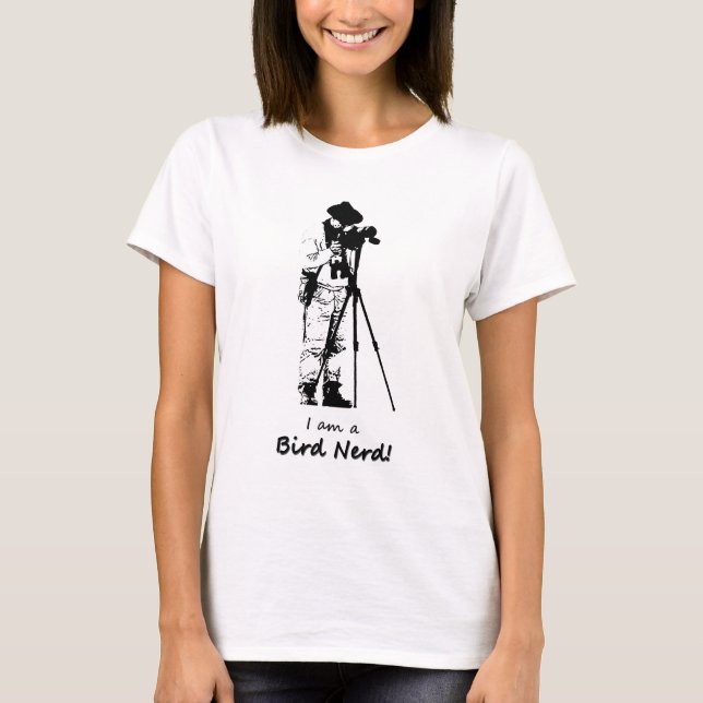 Camiseta Empollón del pájaro (Anverso)