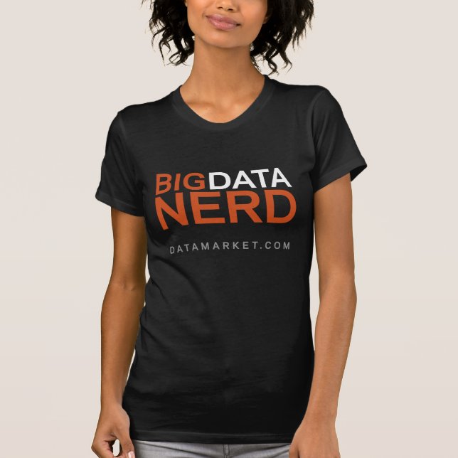 Camiseta Empollón grande de los datos (Anverso)