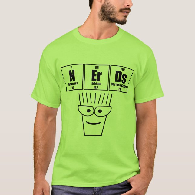 Camiseta Empollón-Negro (Anverso)