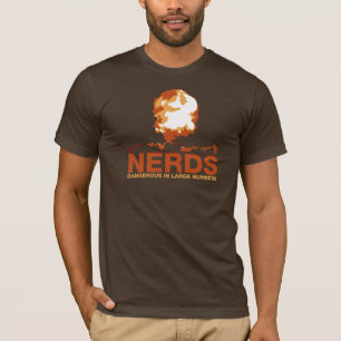 Camiseta Empollones: ¡Peligroso en grandes números!