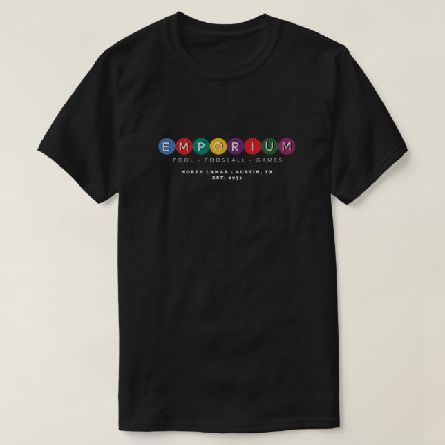 Camiseta Emporium - Vaciado &amp; clásico confuso (Diseño del anverso)