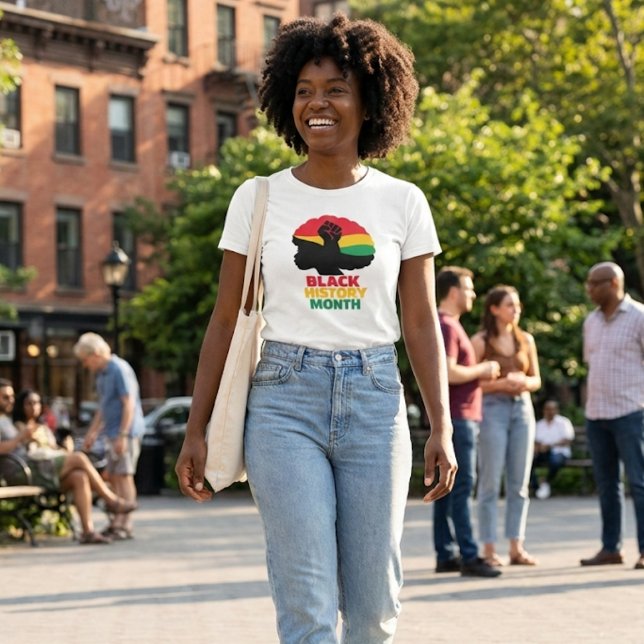 Camiseta Empowering  Afro  Woman  (Empowering Afro Woman )