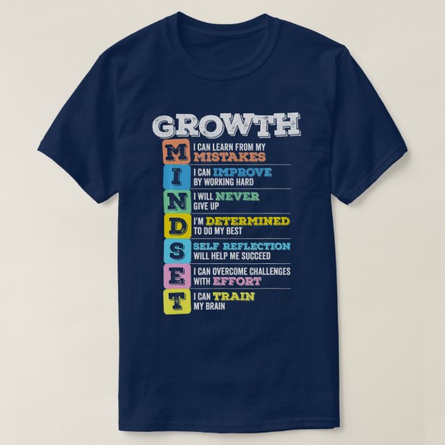 Camiseta Emprendedor de la motivación cerebral del aula de  (Diseño del anverso)