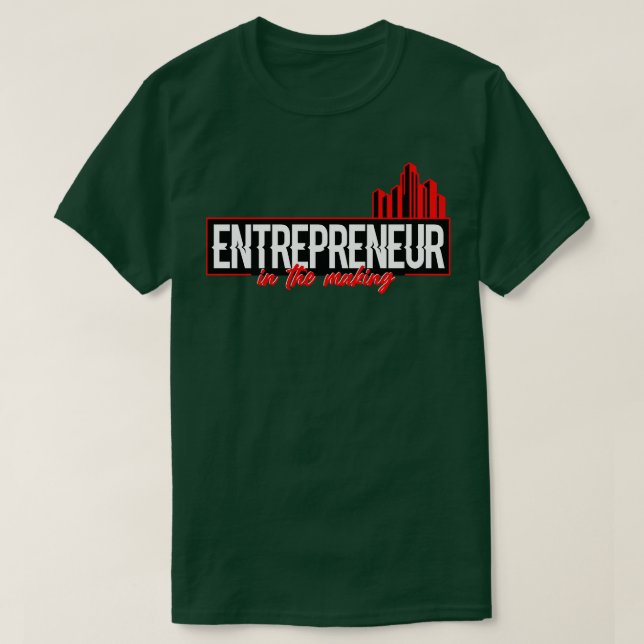 Camiseta Emprendedor En La Creación (Diseño del anverso)