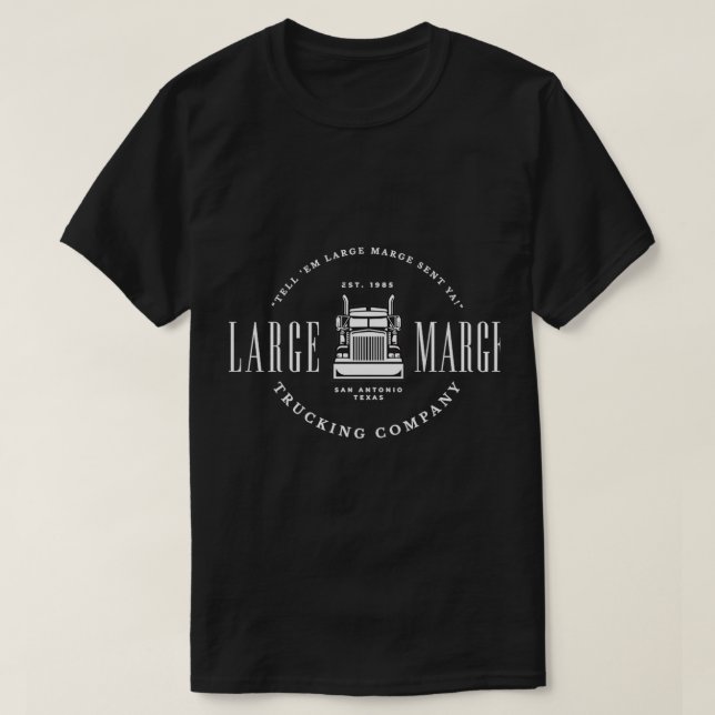 Camiseta Empresa de grandes dimensiones para la fabricación (Diseño del anverso)