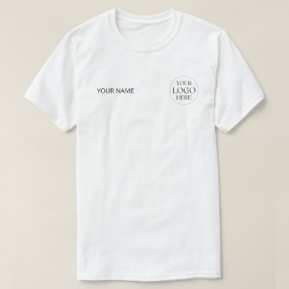 Camiseta Empresa de Logotipo Personalizado Pequeña Empresa