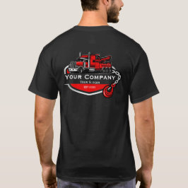 Camiseta Empresa de Remolque Profesional, Servicio de Trans