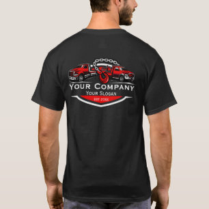 Camiseta Empresa de Remolque Profesional, Servicio de Trans