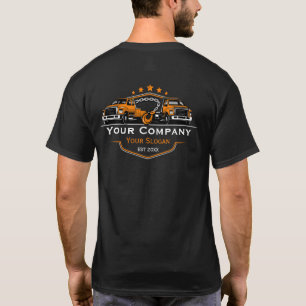 Camiseta Empresa de Remolque Profesional, Servicio de Trans