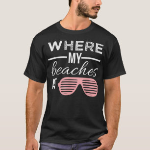 Camiseta Empresa de ropa de descalzo donde mis playas están