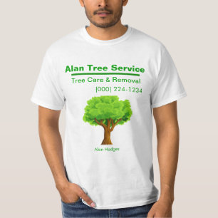 Camiseta Empresa de servicios de árbol