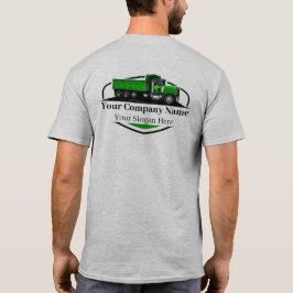 Camiseta Empresa de transporte de camiones de volquete prof