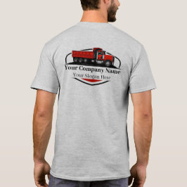 Camiseta Empresa de transporte de camiones de volquete prof