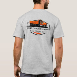 Camiseta Empresa de transporte de camiones de volquete prof