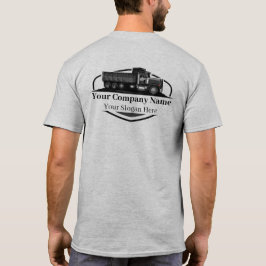 Camiseta Empresa de transporte de camiones de volquete prof