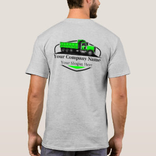 Camiseta Empresa de transporte de camiones de volquete prof