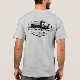 Camiseta Empresa de transporte de camiones de volquete prof