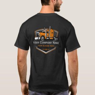 Camiseta Empresa de transporte de camiones profesional