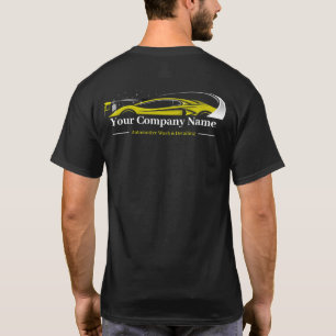 Camiseta Empresa profesional de lavado de automóviles con d