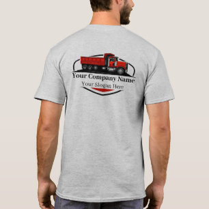 Camiseta Empresa profesional de transporte en camión de vol