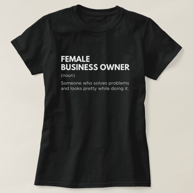 Camiseta Empresario empresario Bonito divertida diciendo (Diseño del anverso)