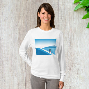 Camiseta Empresario mirando hacia el futuro