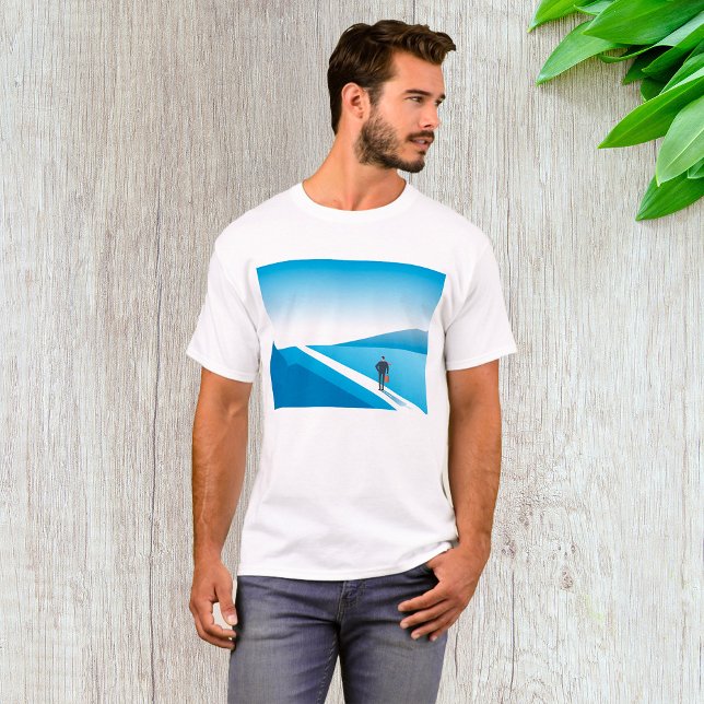 Camiseta Empresario mirando hacia el futuro (Subido por el creador)