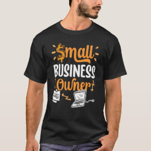 Camiseta Empresario pequeño Jefe Fundador Ceo