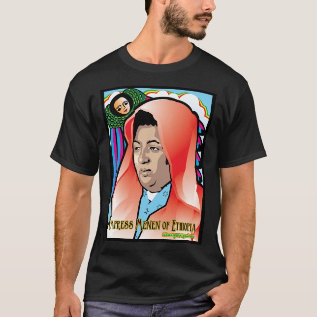 Camiseta Empress Menen Jah Sunny Arts Design Tshirt (Anverso)