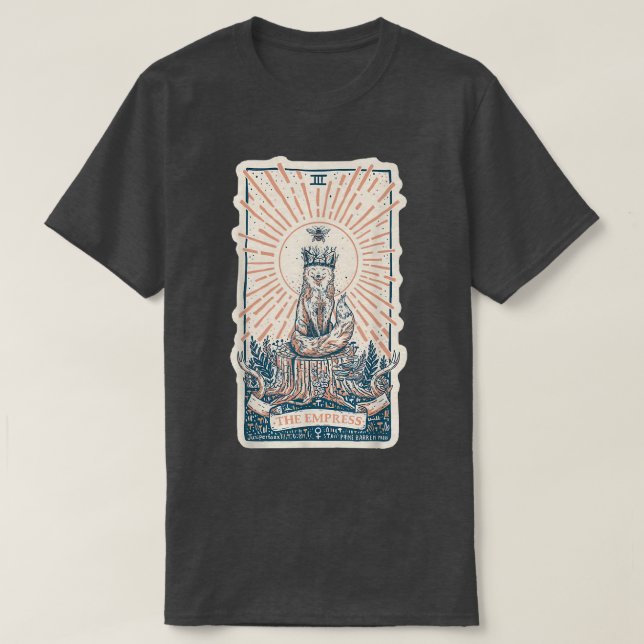 Camiseta Empress Tarot Tee 727  (Diseño del anverso)
